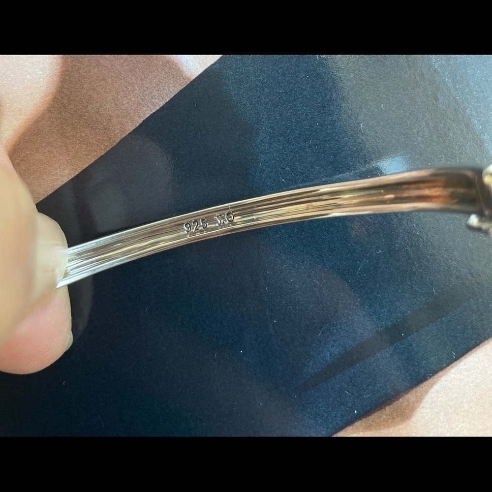 925 silver bangle - Picture 4 of 5